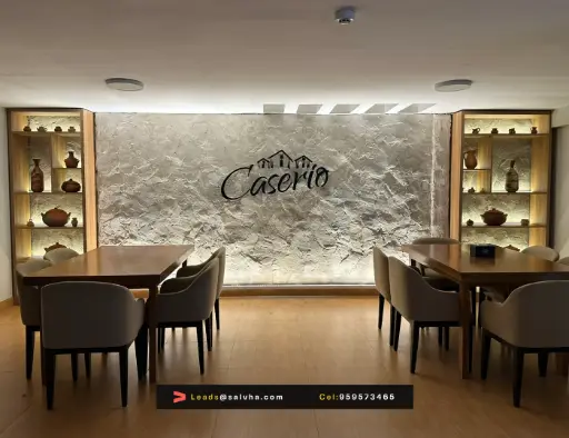 Texturas  para paredes en restaurantes